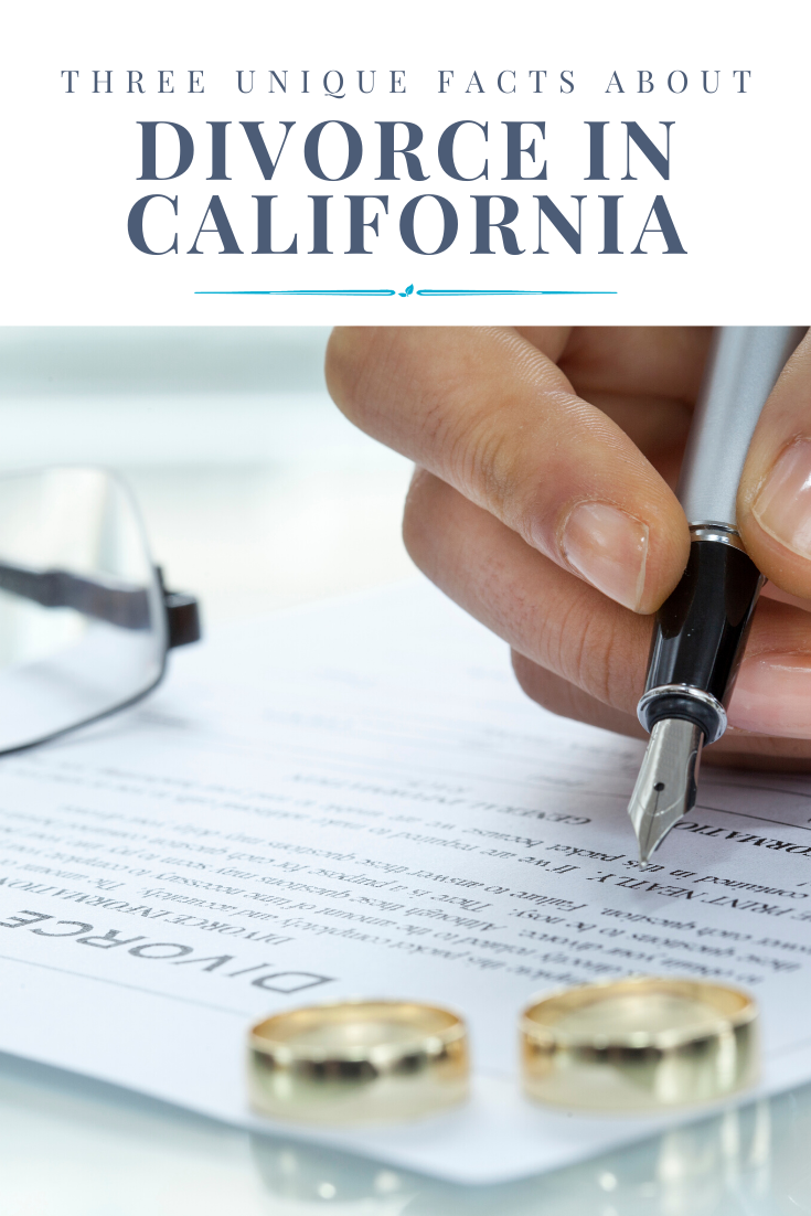 Three Unique Facts About Divorce in California